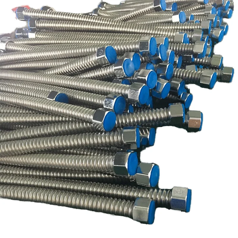 DN15/DN20 Modern Flexible Stainless Steel Braided Water Hose PVC/Brass/ABS/EPTM/Nylon/Plastic Kitchen Plumbing Various Sizes