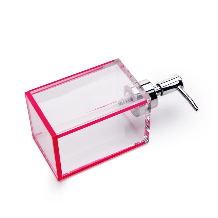 HOMESWEE Creative Acrylic Hand Sanitizer Bottle Press Soap Dispenser Household Lotion Bottle Bath Liquid Bottle Spot Sub-bottlin