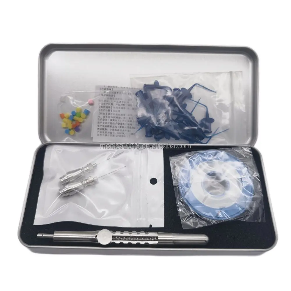 Dental Root Canal File Extractor / Dental File Extractor Holder with bendable capillary tip