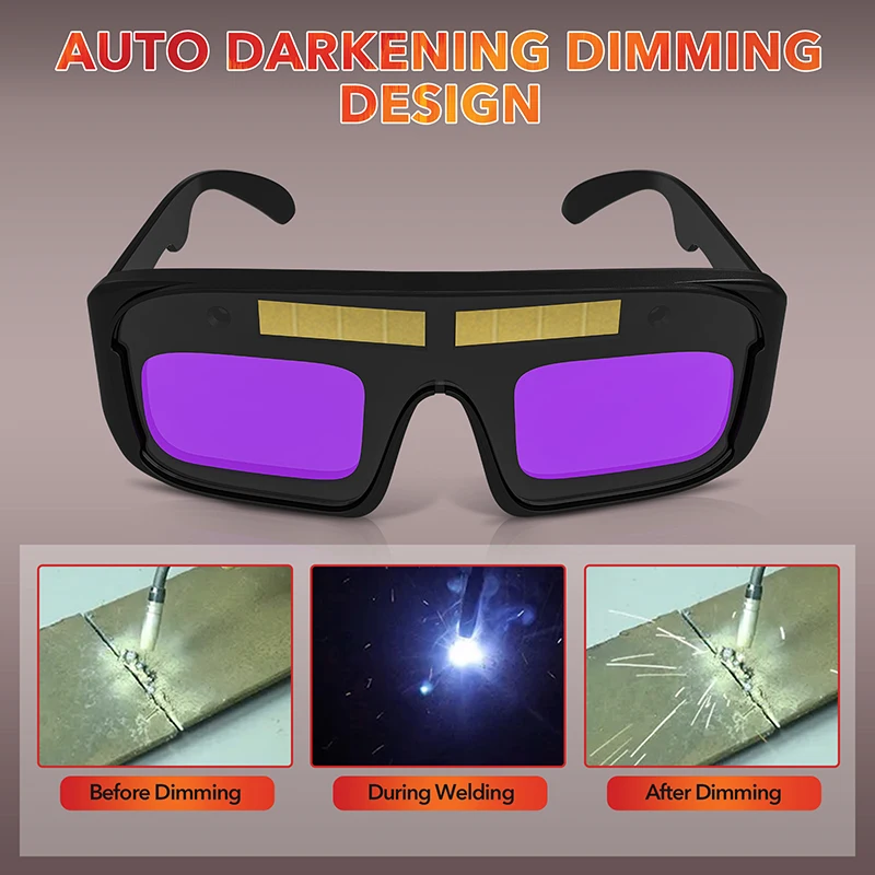 TRQ Factory Production of protective Solar Auto-darkening welding glasses welding goggles