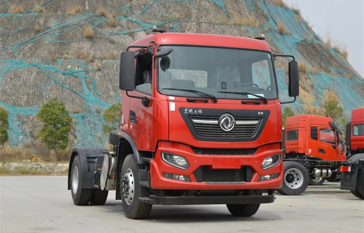 Dong Feng Tianjin KR 4x2 Brand New 10 Wheeler Truck Head 300hp Automatic Diesel Tractor Truck for Sale Heavy Truck Segment