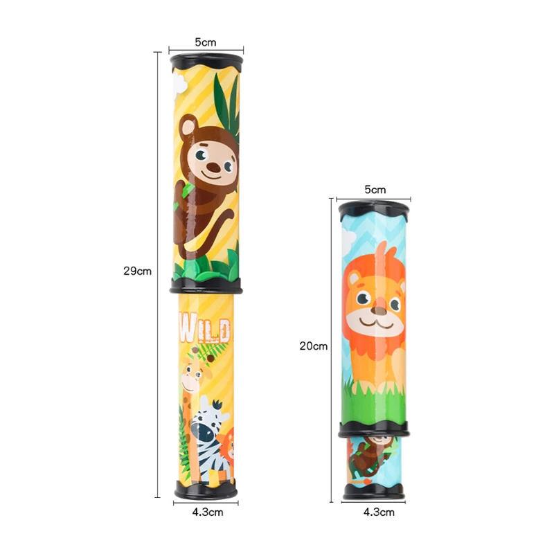 Scalable Rotation Kaleidoscope Magic Changeful Adjustable Fancy Colored World Toys For Children Autism Kid Puzzle Toy