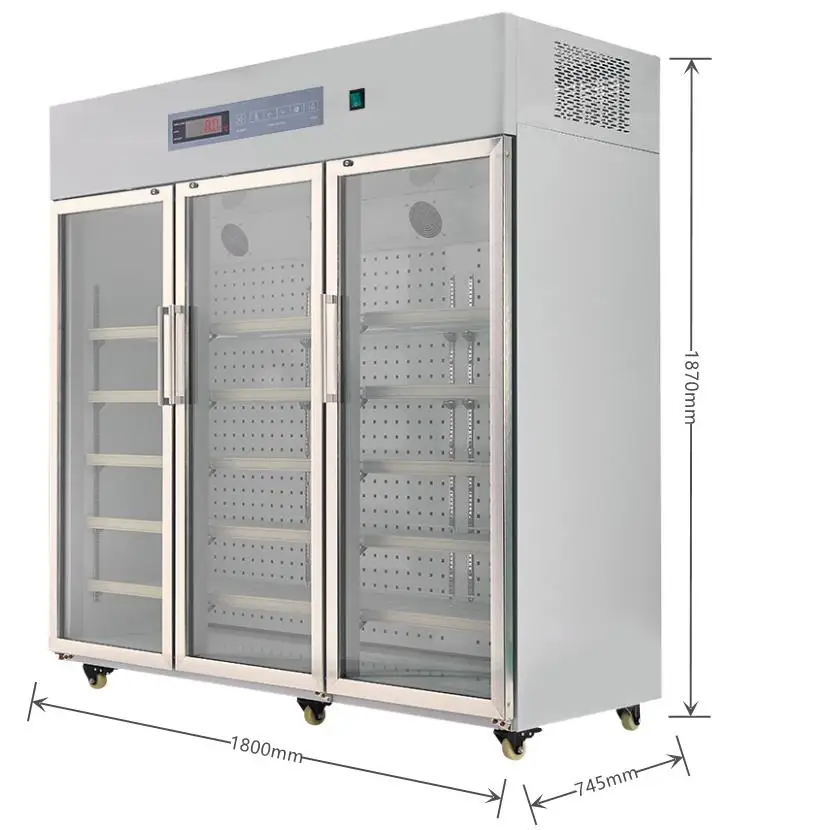 1360L 2~8 Degree Laboratory Refrigerator Medical Vaccine Refrigerator Price
