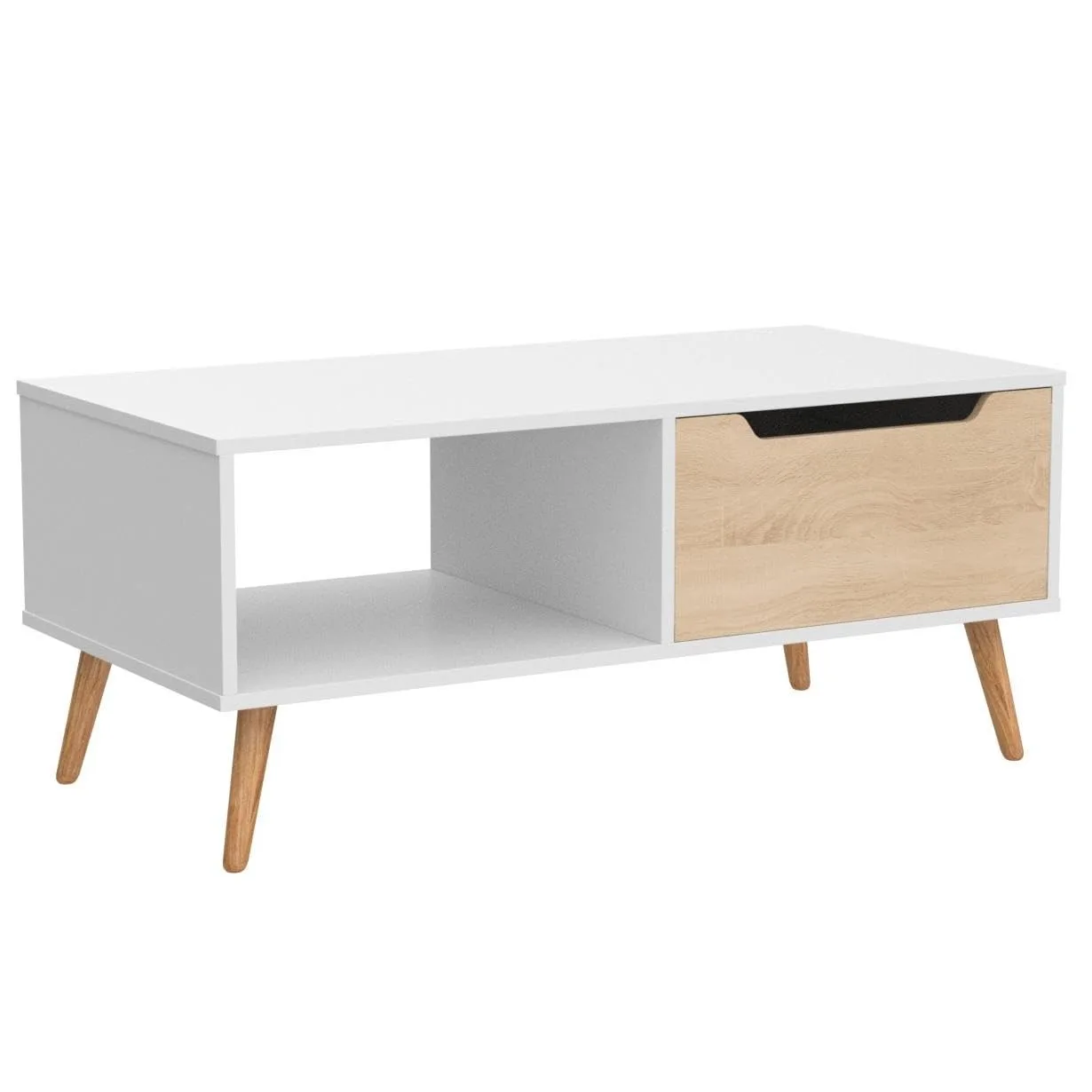 Wholesale Custom European Style Beige Nordic Small Modern Sofa Bedside Side Adjustable Combination Coffee Tea Table Tv Cabinet