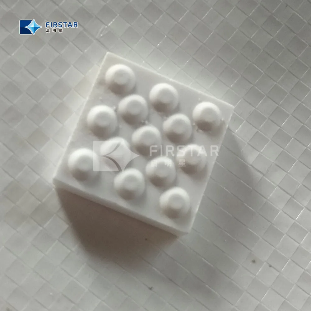 Оптовая цена износ квадратный глинозема керамическая подкладка лист