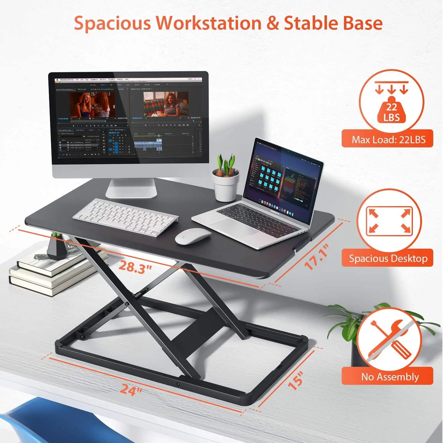 Laptop Computer Adjustable Height Sit To Stand Up Standing Desk Adjustable Height Standing Desk