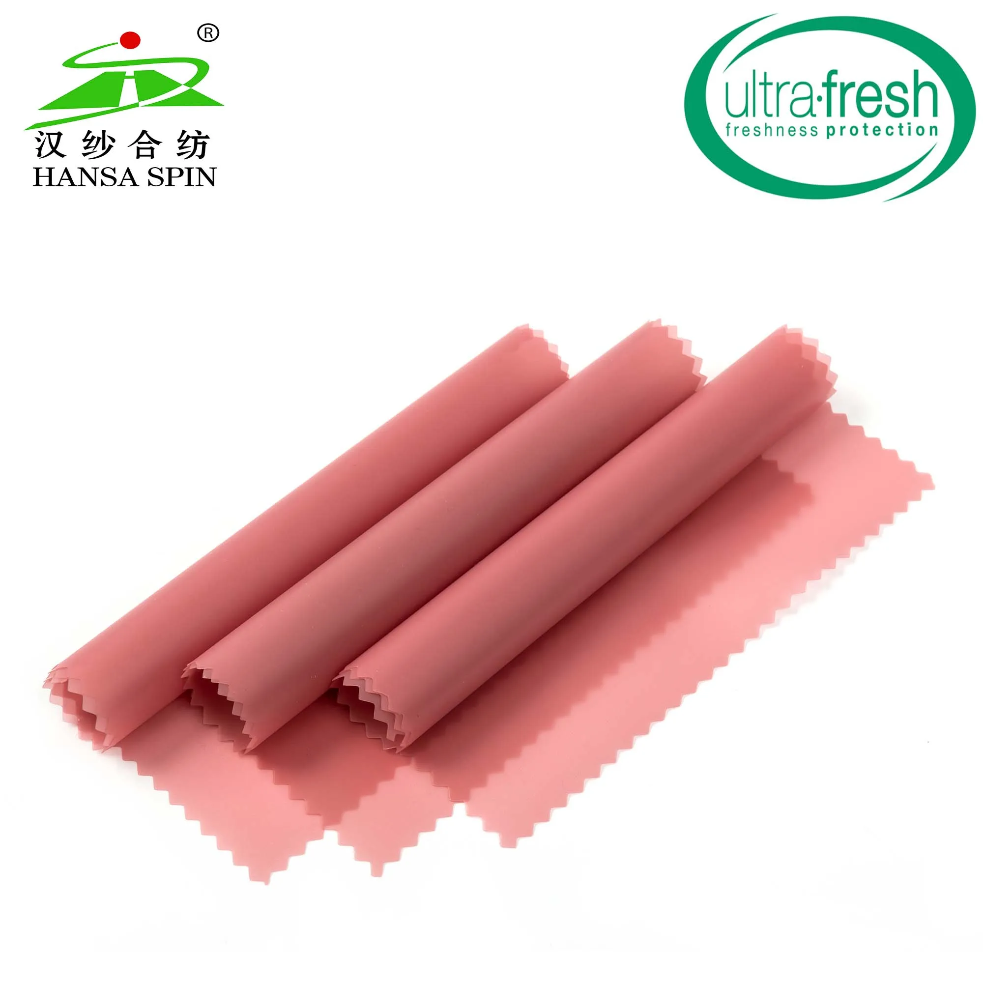 Eco-Friendly Transparent Red TPU Film for Fashion Raincoat