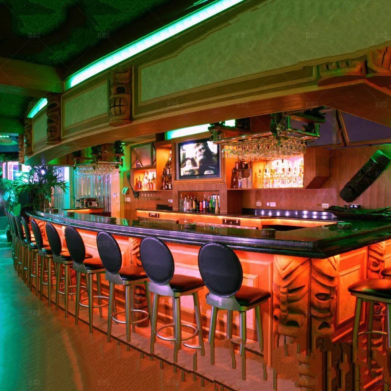 Гранитная барная стойка для ресторанов в западном стиле на заказ