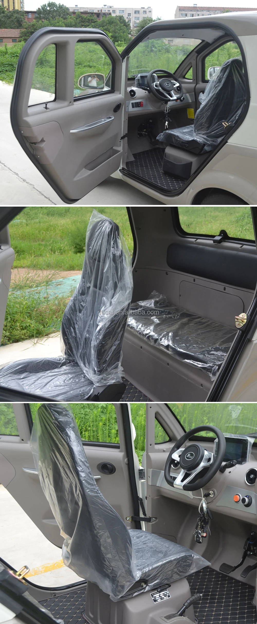 Electric Car  Closed Cabin Made In China Electric Vehicle Four Wheels Adult Mini Car