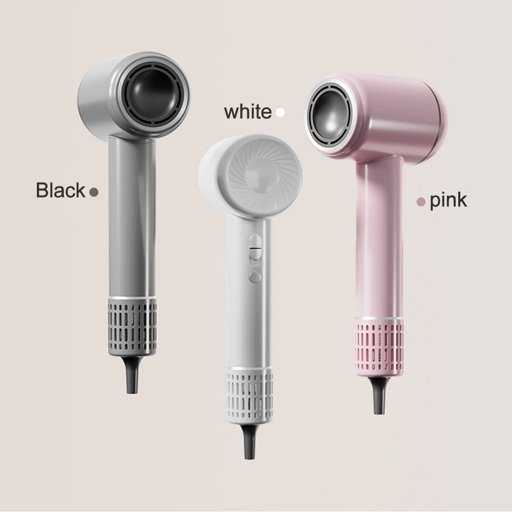 air Blow Dryer Professional Salon 1600W hair dryer Low Radiation High Speed DC Brushless Negative Iong Hair Dryer