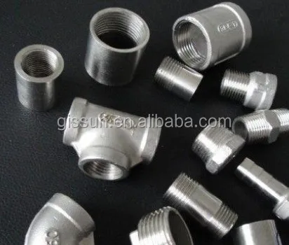 Steel fittings-en 10241  bs1740 stainless steel railing fitting and  threaded fitting