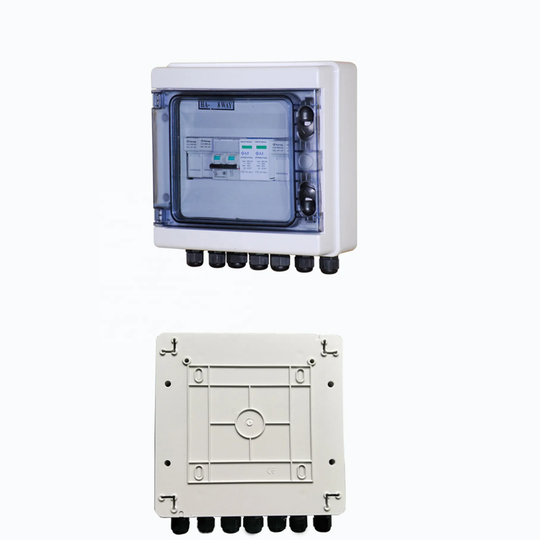 Waterproof AC DC 4 Strings Combiner Box PV Combiner Box IP65