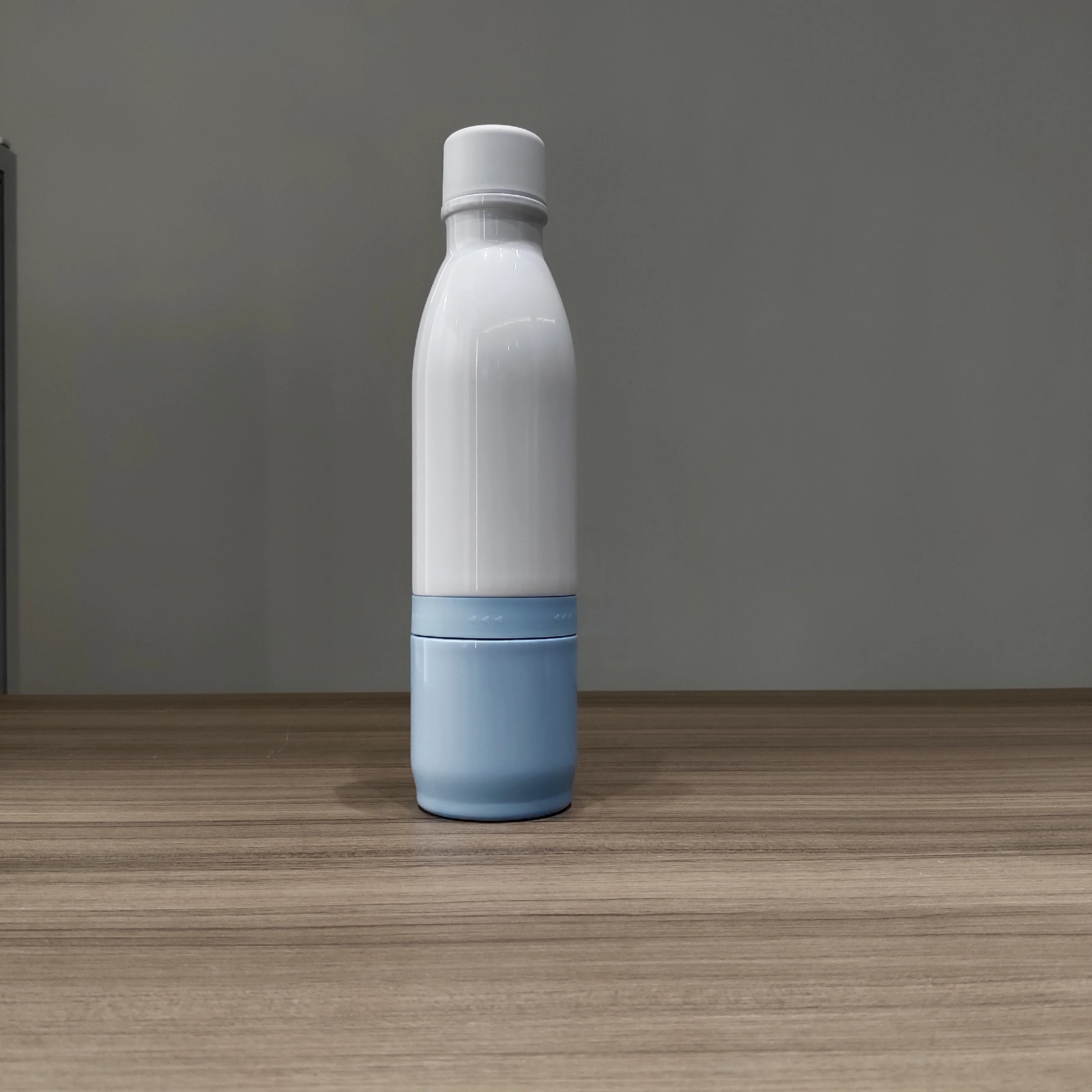 Two Section Compartment Vacuum Thermos Bottle Water Stainless Steel Water Bottle Insulated Drink Bottle