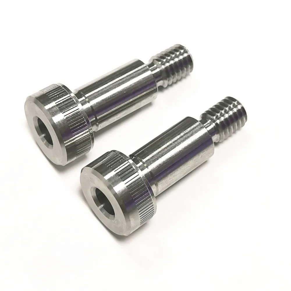 TECOM Provided Titanium adjusting nut Aluminum Knob Cap CD patterned aluminum parts processing