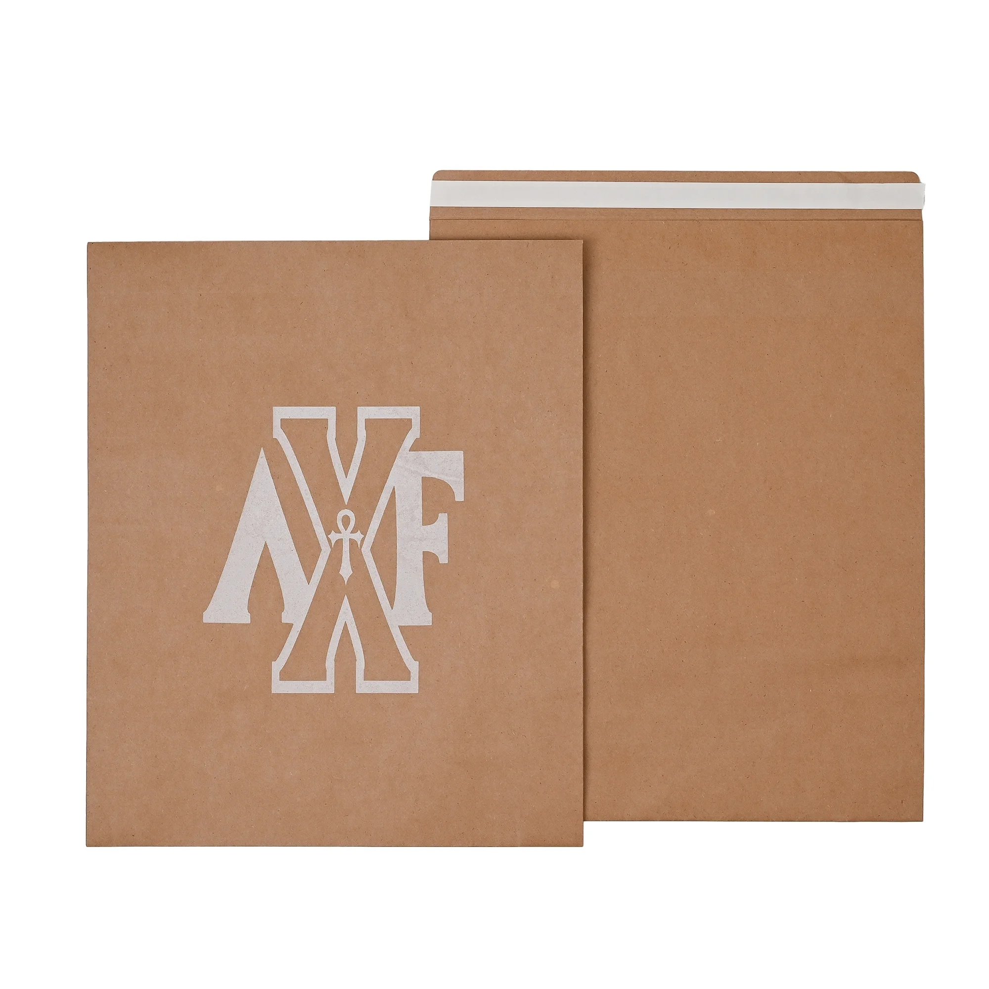 Recyclable Custom Logo Printed Double Self Seal Kraft Paper Mailer Courier Bag Expandable Envelope Mailing Shipping Mailers