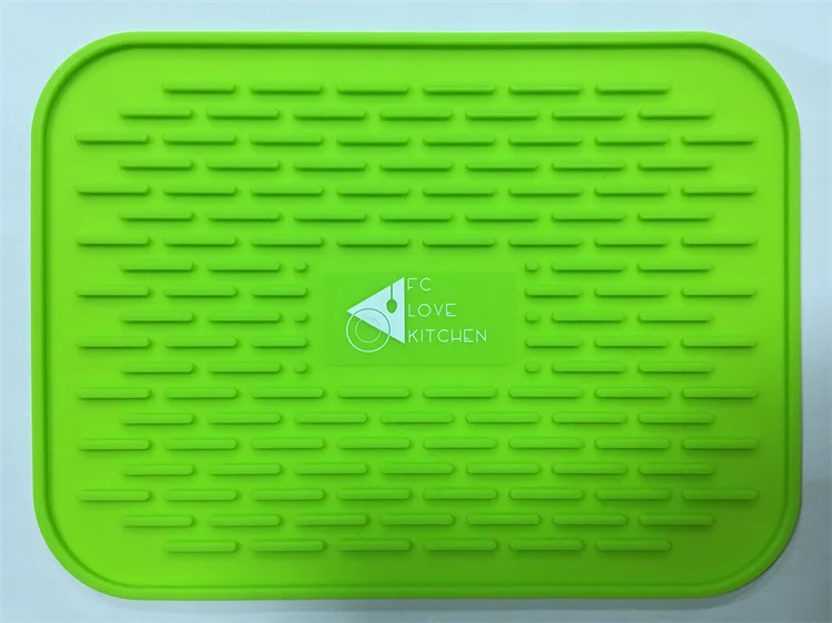 Color Kitchen Accessories Mat Cup Saucer Dish Pot Silicone Coaster