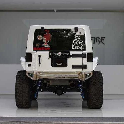 
 Передний бампер и задний бампер Topfire Marauder IV из нержавеющей стали, аксессуары для Jeep Wrangler JK  