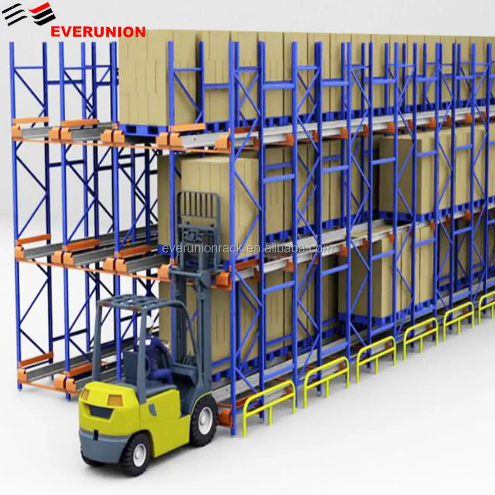 
Service Equipment Warehouse steel Storage Radio Shuttle Racking System 