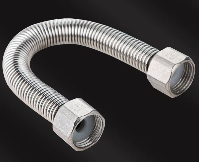 Factory Stainless Steel Metal Corrugated Stainless Steel Gas Hose Flexible Gas Pipe For Natural Gas