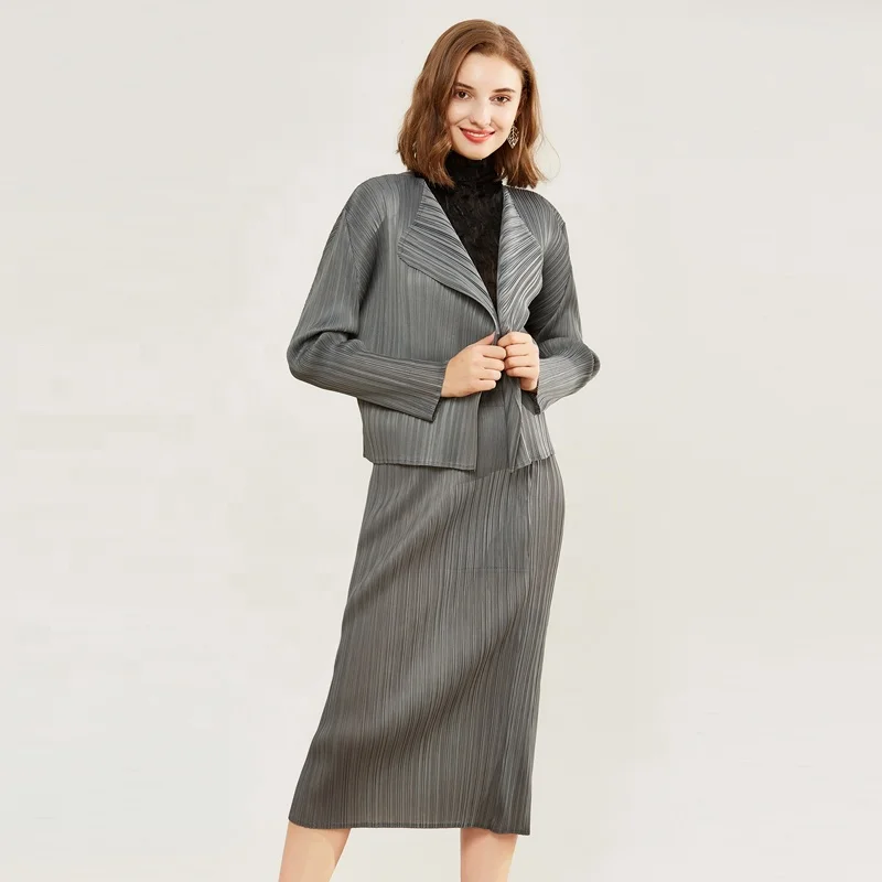 2020 fashion women outfit new long-sleeved short shawl cardigan dress coat for women