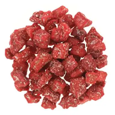 Dried strawberry Colored & Flavored Applesat wholesale prices