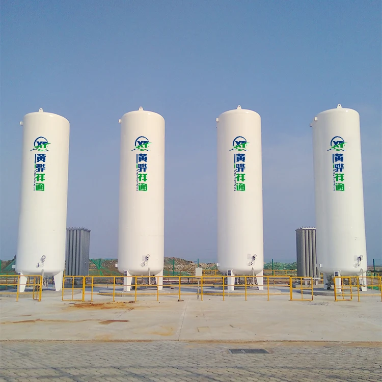 LOX LIN LAr LNG/ LCO2 Vertical Cryogenic Storage Tank