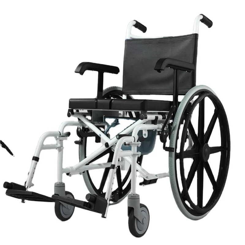 Cheap transfer commode adjustable hospital nursing toilet wheel for wheelchair
