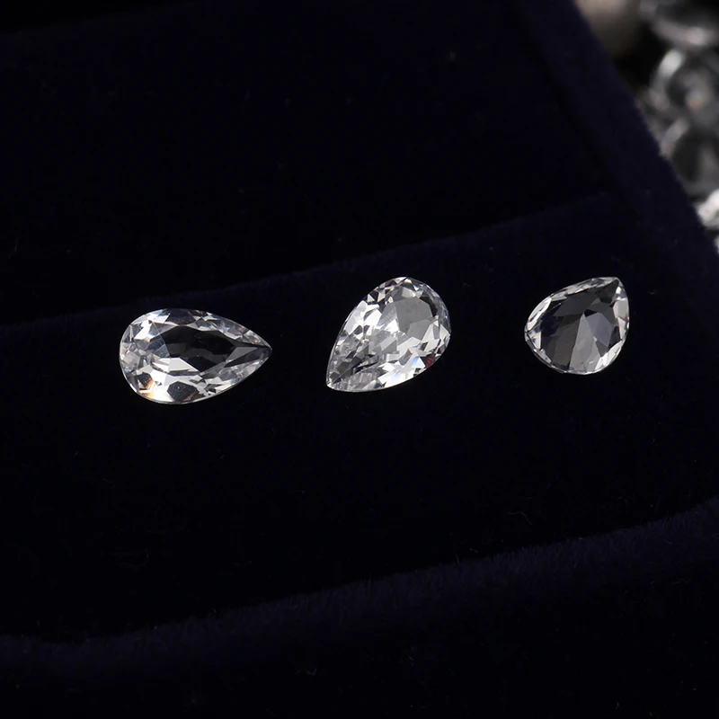 Синтетический камень starsgem корунд серебро 925 пробы для изготовления ювелирных изделий драгоценный 12 # белый сапфировый