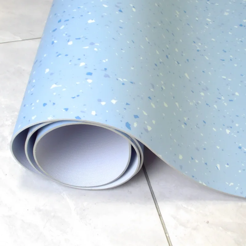 customize 0.35mm-2.0mm fireproof non-slip plastic carpet floor leather vinyl flooring roll pvc