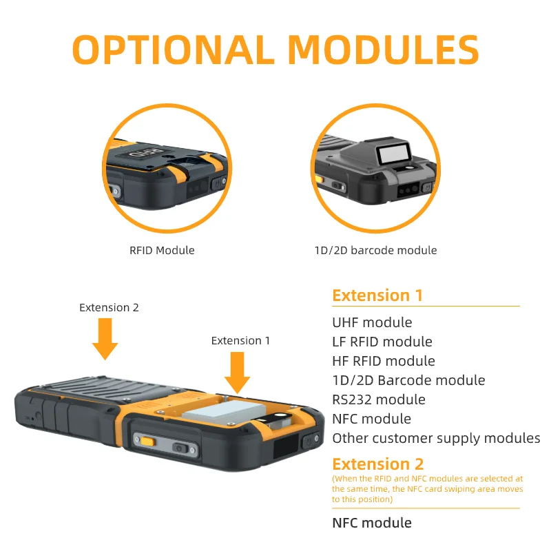 Промышленный взрывозащищенный сканер штрих-кодов