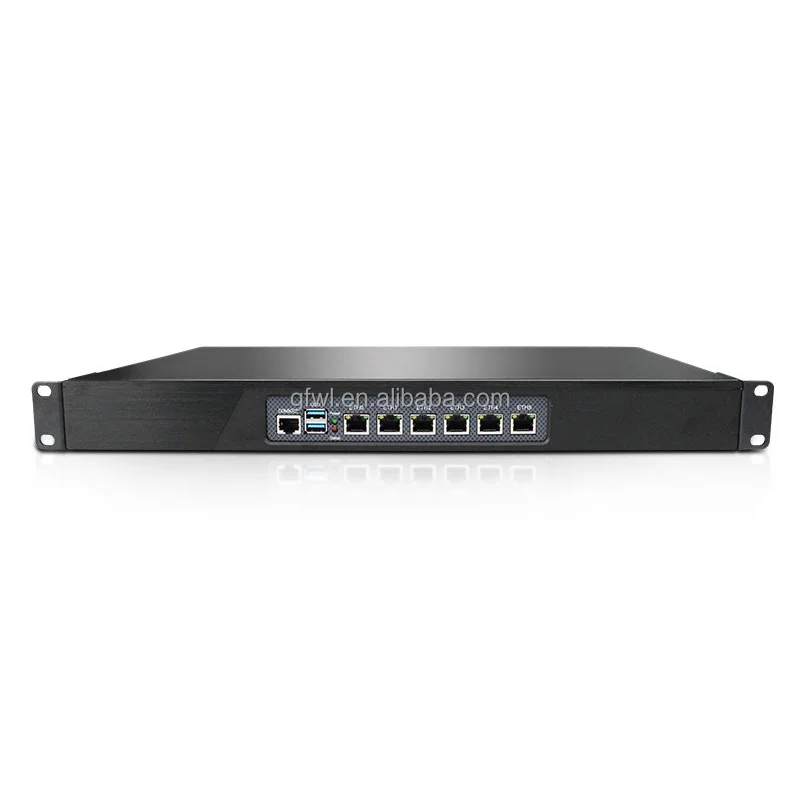 Guanfeng N5105 1U 6 i225 2.5G Lan Soft Router Barebone Linux X86 Security Enterprises Hardware Wifi Firewall Router Appliance