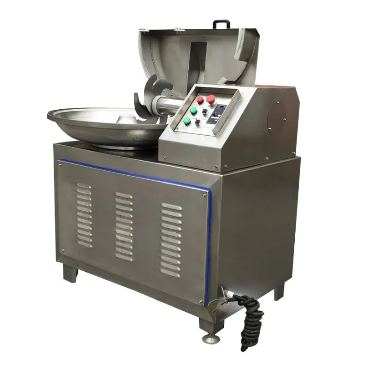  Automatic meat emulsify bowl cutter machine stainless