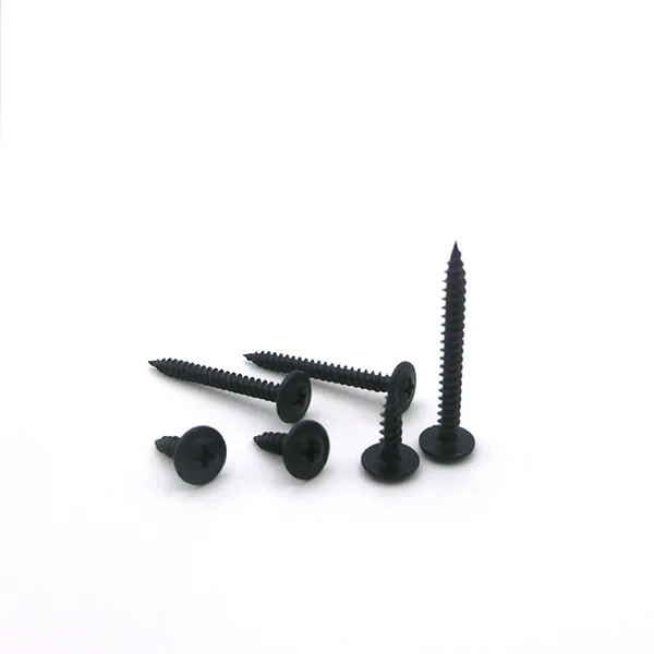 Multi-use set Cross Recessed Button Head Self-Drilling Screw, Black  Ruspert Wood Fastener