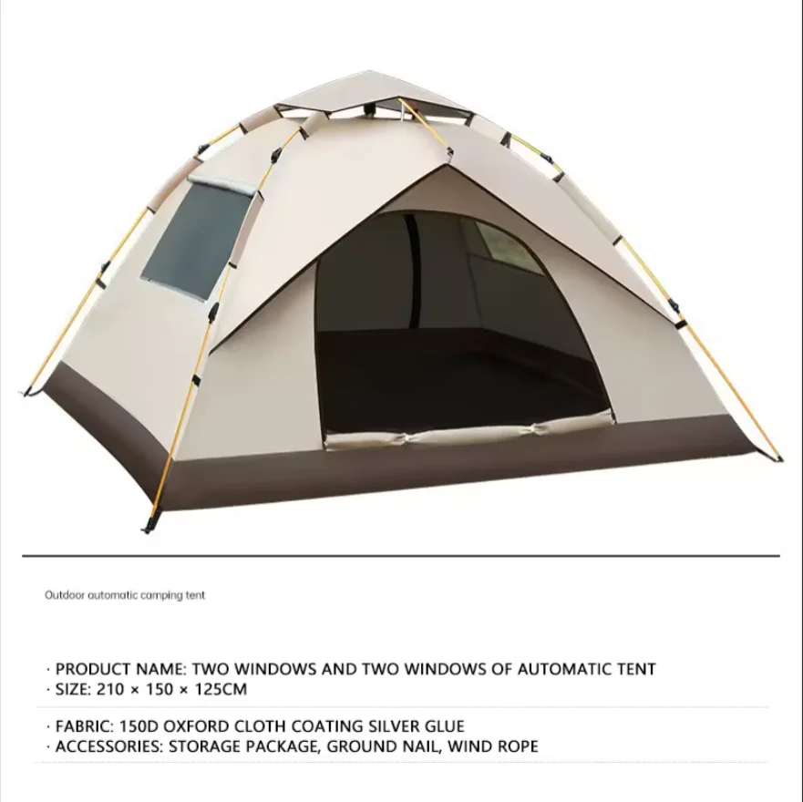 Factory ready to ship outdoor camping tent fully automatic waterproof sunscreen fast open camping tent tents camping outdoor