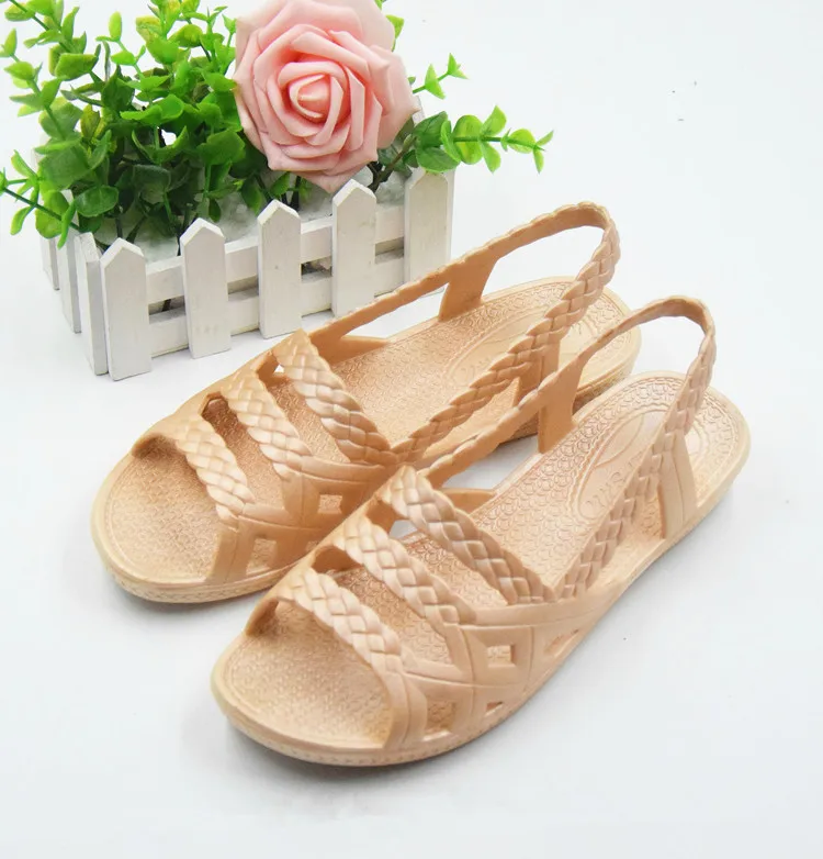 Hot Fashion Women Flat Sandals Dress Summer Flat Casual Women Shoes Diamond Buckle Slipper Shoes Daily Wear Party for Women