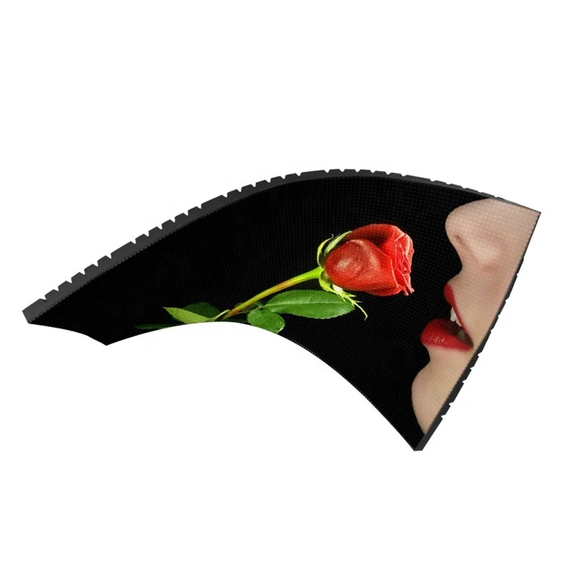 P2 P2.5 P3 P4 Curved LED Video Display Soft Screen Flexible LED Module