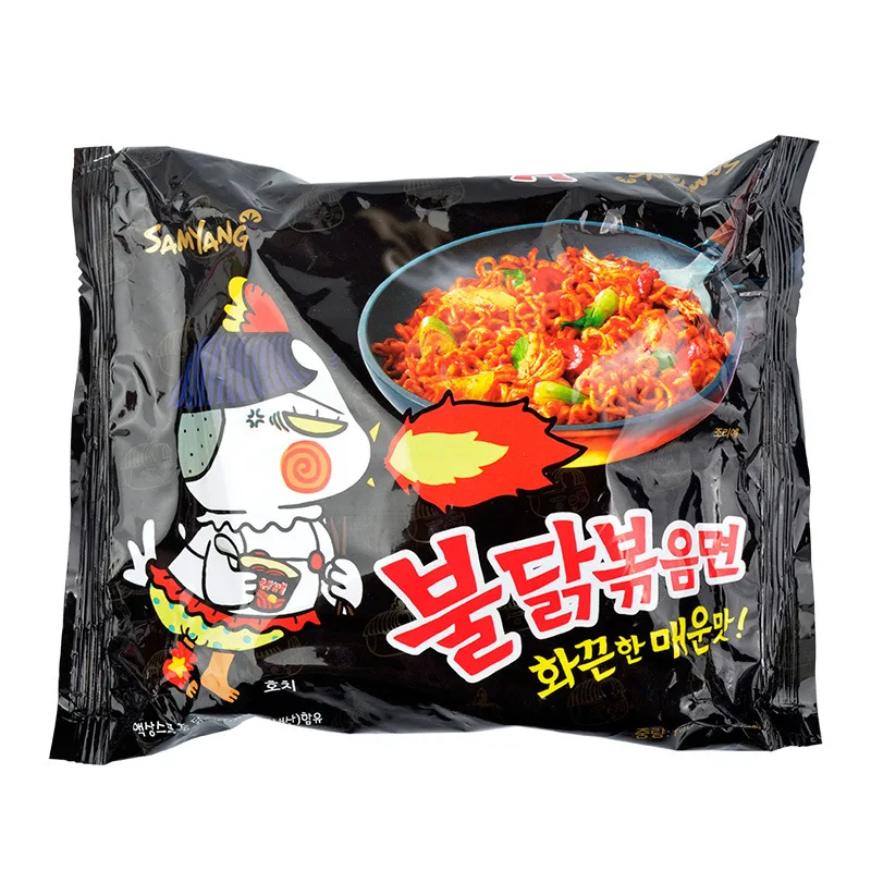 Корейские Бренды горячих куриных рамен оптовая продажа OEM/ODM Турецкая лапша производство острых лапши быстрого