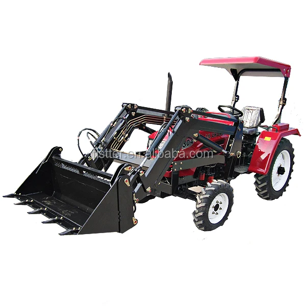 15HP Mini Tractor Cheap Model with Rotary Tiller Plough