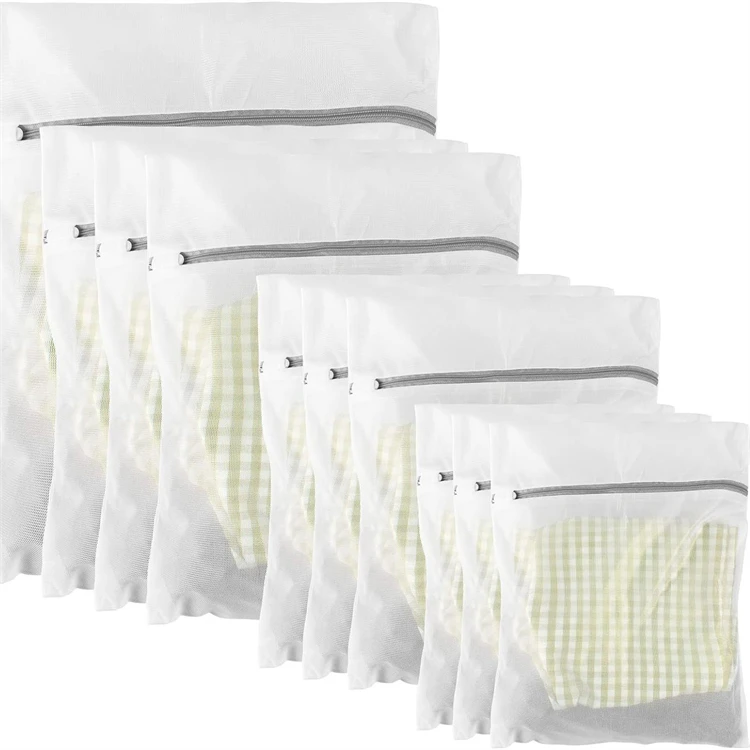 Extra Large Durable Mesh Laundry Bag-Portable Honeycomb Mesh Design for Home Use Big Clothes Household Wash Bag