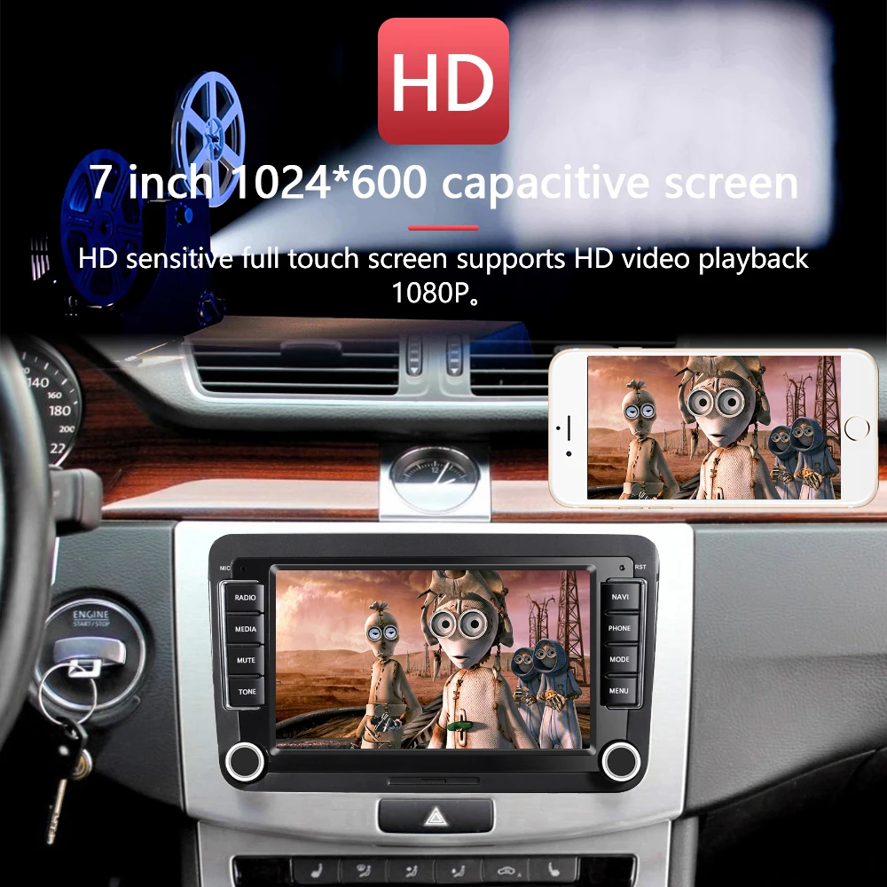 The Best Selling Android 9.0 Video Interface Car Stereo Radio Player