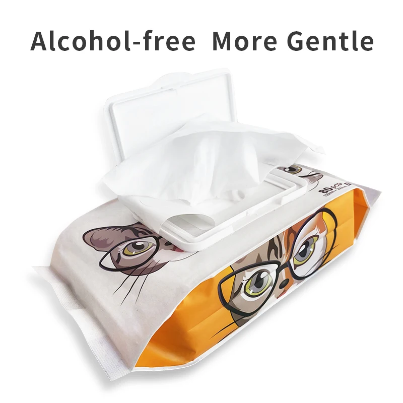 New Product Ideas for 2024 Best Pet Cleaning Soft Wipes Organic Dog Wipes Pet Wipes