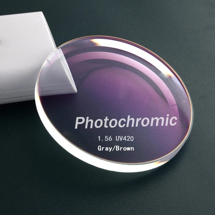 high quality laboratory  uv420 blue cut photochromic 1.59pc HMC ar coating polycarbonate sv single vision lenses