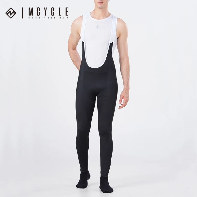 Mcycle Custom Bicycle Long Bib Tights Breathable Bike Pants Compression Men Cycling Bib Pants For Comfortable Riding Short