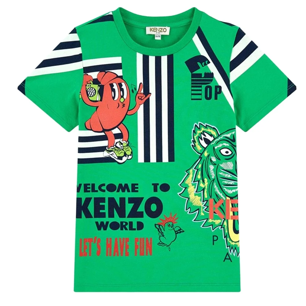 New Boys T Shirts Fall Kids Clothing Striped Children Polo Top Classical Casual Cotton Quantity Turtleneck Chic OEM