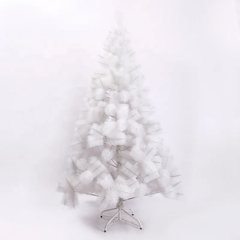 China manufacturers hot sale high quality artificial plastic pvc white large christmas tree