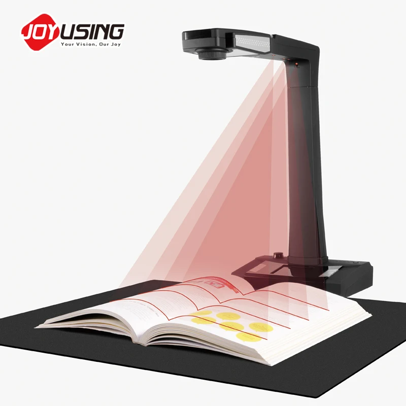 Joyusing V160 pro  Best-selling Book Scanner Portable Document Scanner Laser Assiated Flatten