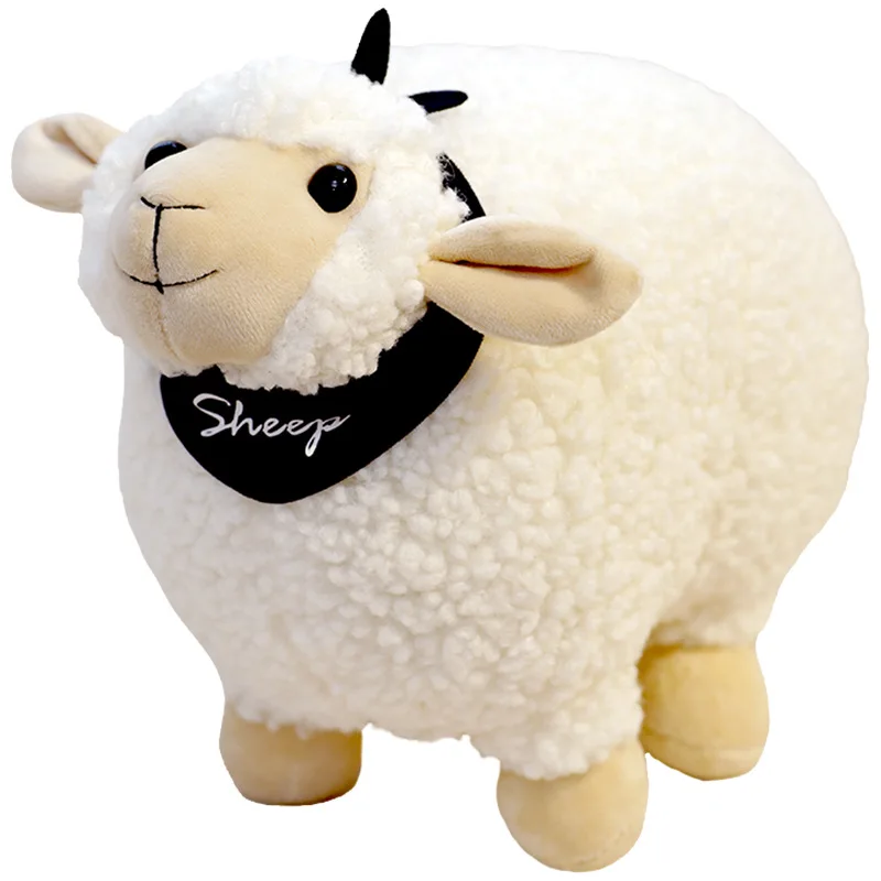 Hot Sales Customized cute baby Sheep doll Lamb Plush Toys Colorful Stuffed Animal Toys  wholesale gift