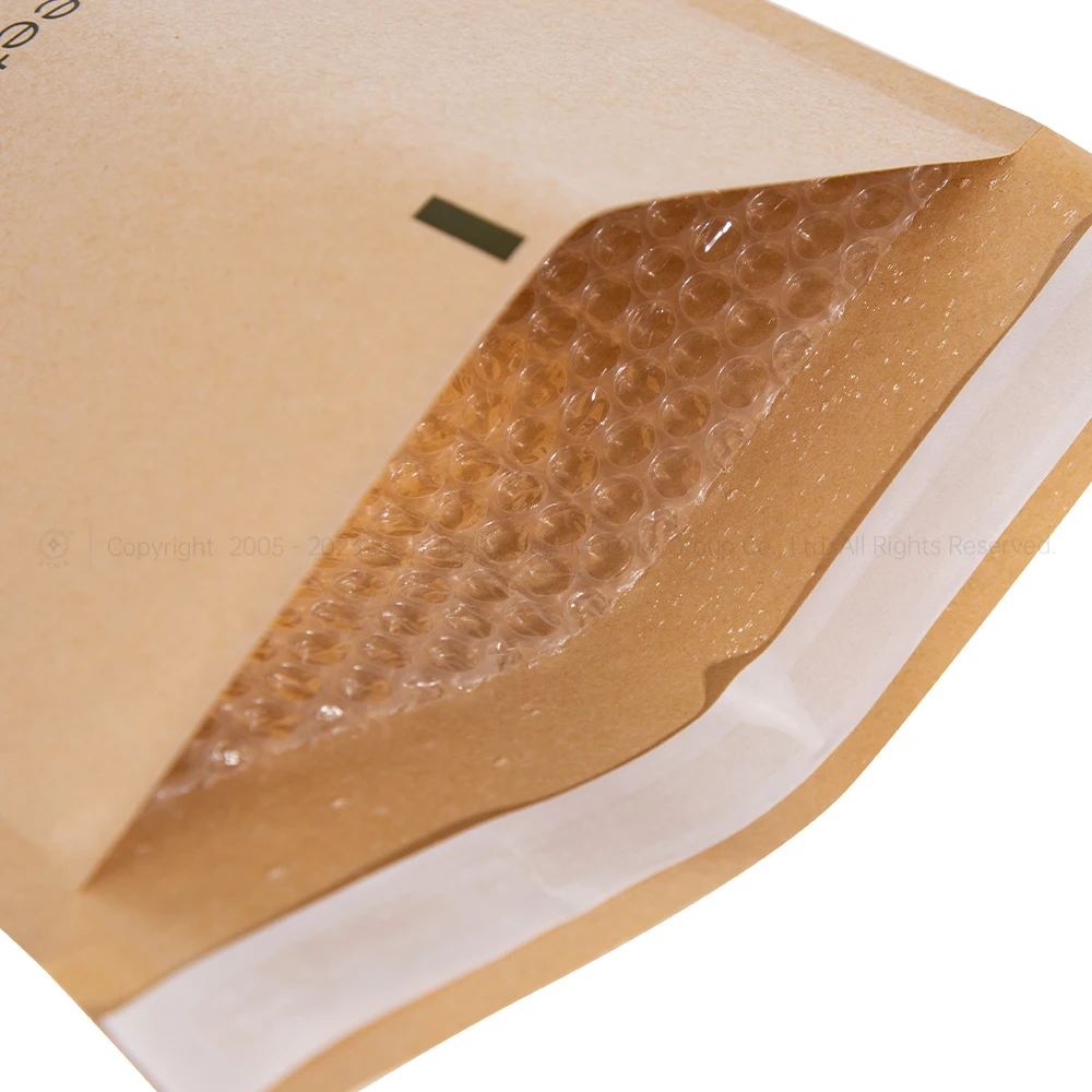 00:00 00:16  View larger image Add to Compare  Share In-store Nature Yellow Paper Padded Envelope Kraft Bubble Mailers Small