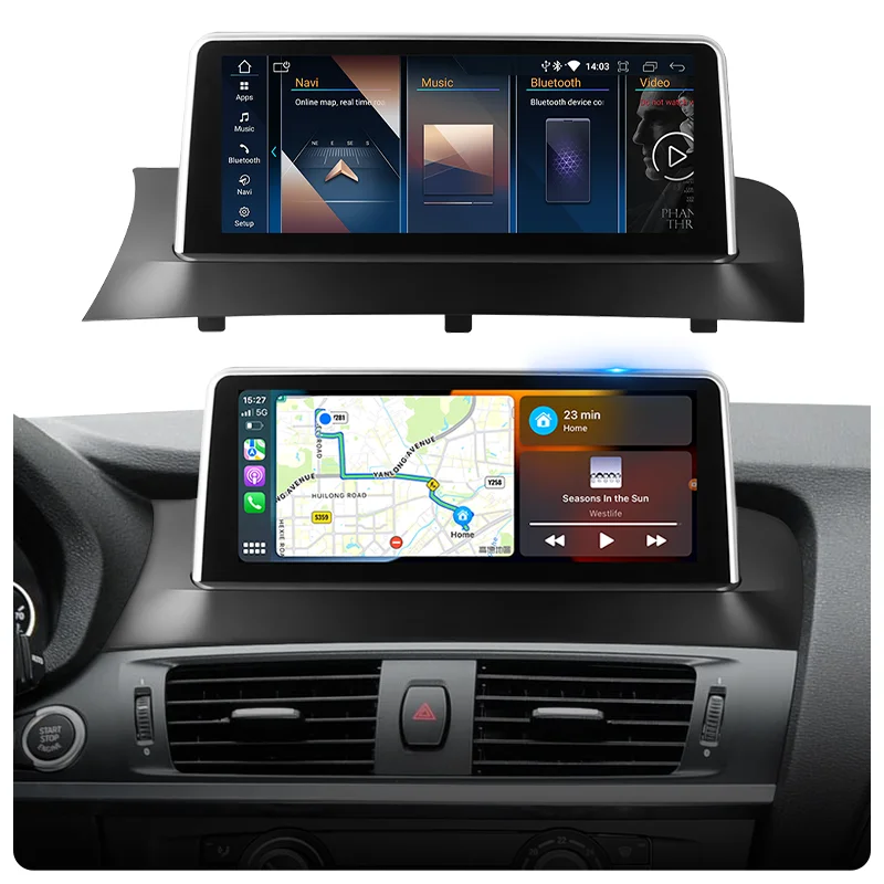FLYFISHP 10.25/12.3' Android Car Radio for BMW X3 X4 E83 F25 F26 2006-2017 CIC NBT EVO Wireless Carplay Auto Stereo Screen