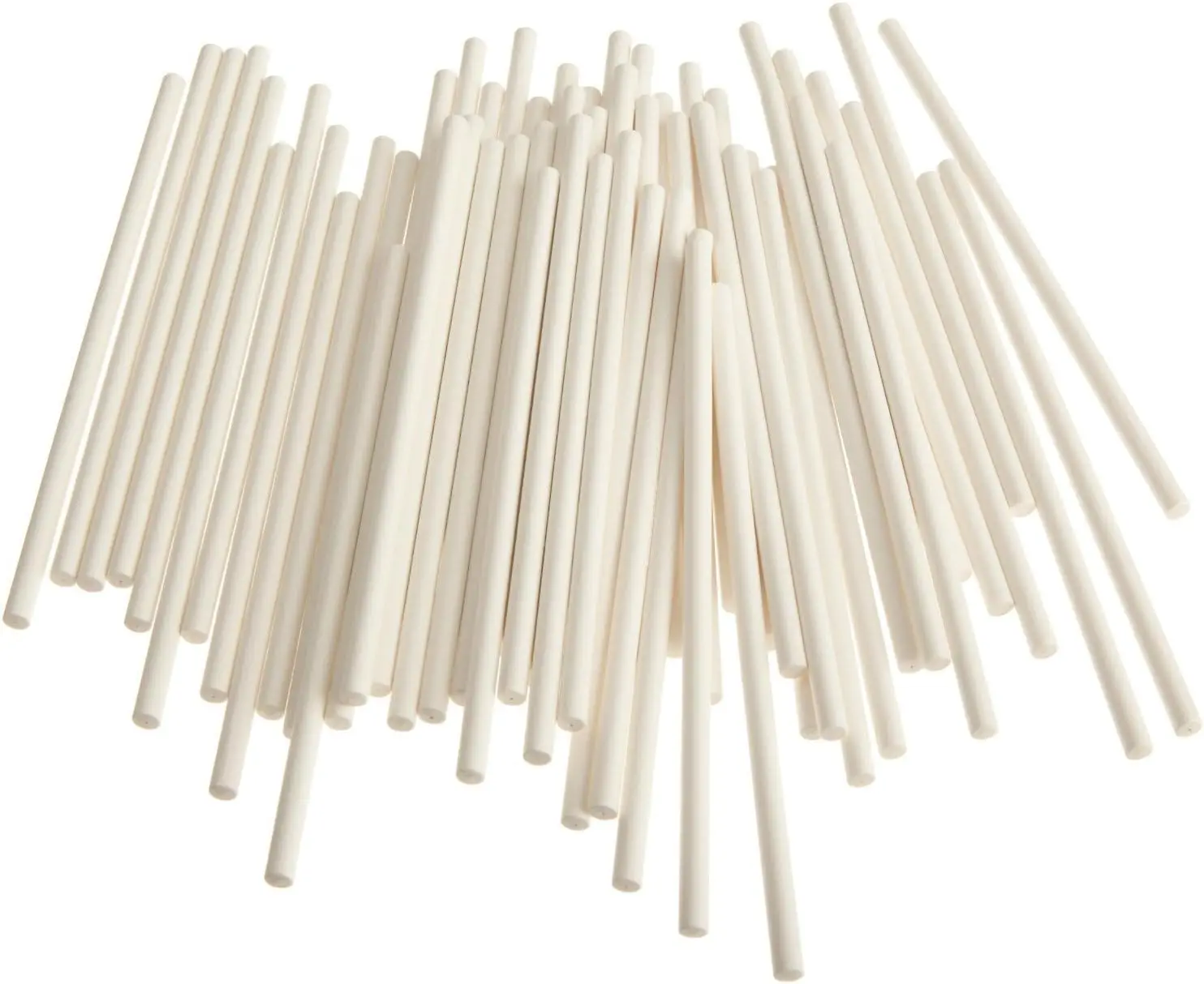 Food grade 100pcs packing White paper Lollipop Sticks Cake Pop Sticks candy sticks DIY lollipop holder